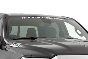 Decal - Rough Country - 3.6 Inch x 35 Inch - White Decal - Rough Country - 3.6 Inch x 35 Inch - White